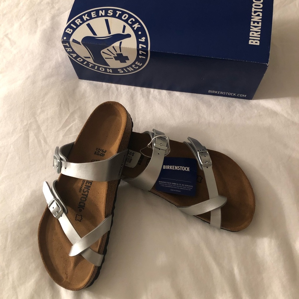 brand new mayari birkenstocks